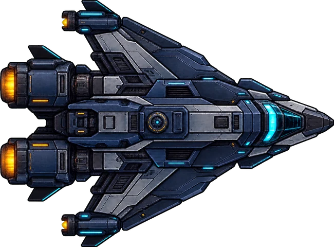 Top-down Pathfinder exploration ship